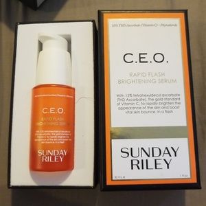 Sunday Riley C.E.O brightening serum NEW